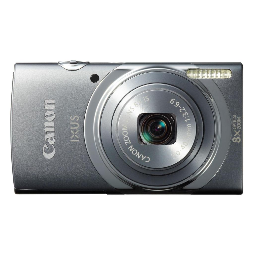 Compact Ixus 150 - Argent + Canon 8X Is Optical Zoom Lens F/3.2-6.9