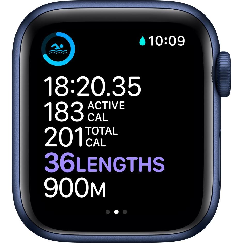 Apple Watch Series 7 (2021) - (Band nicht enthalten) - GPS 41 mm - Blau Aluminium