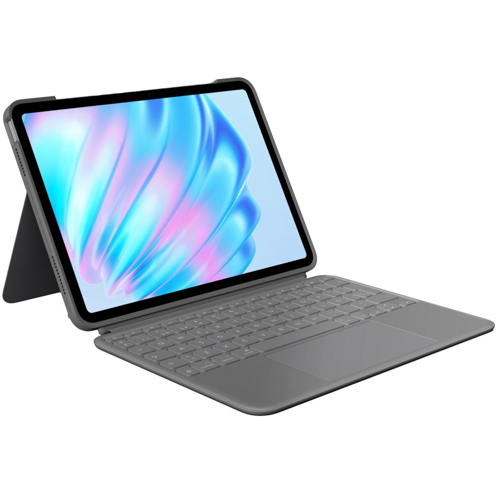 Clavier Logitech Qwerty Sans-Fil Rétroéclairé Combo Touch