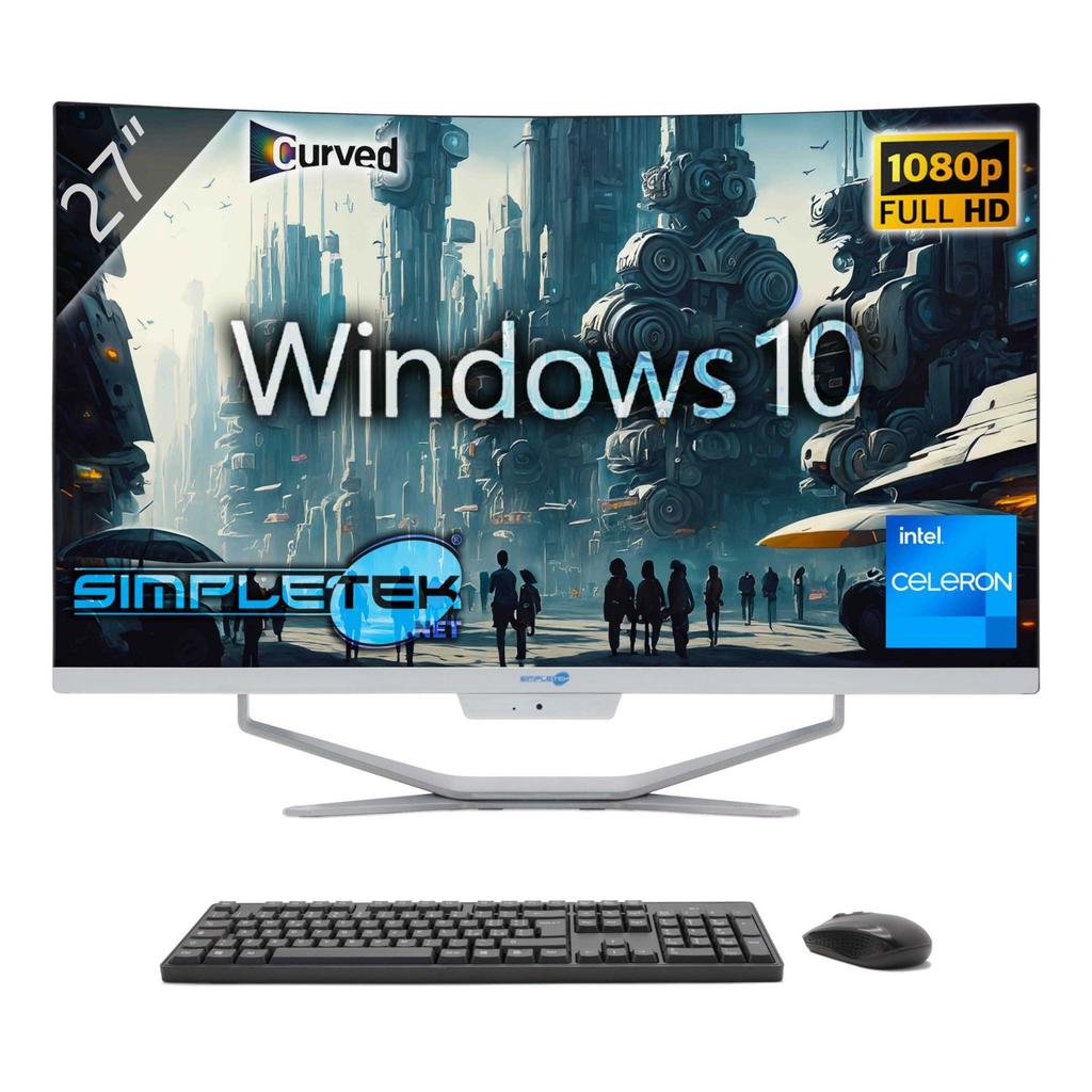 Simpletek D 27" Celeron 1.8 Ghz - Ssd 1 Tb - 16Gb Qwerty - Italien
