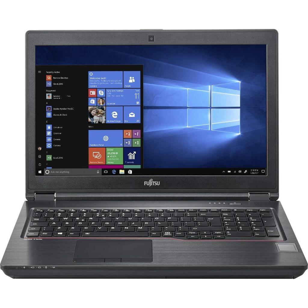 Fujitsu Celsius H7510 15" Core i5 2.6 Ghz - SSD 512 Go - 16Go Qwerty - Suédois