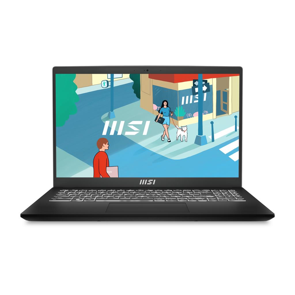 Msi Modern 15 H C13M 15" Ghz - Hdd 512 Go - 16Go Qwertz - Allemand
