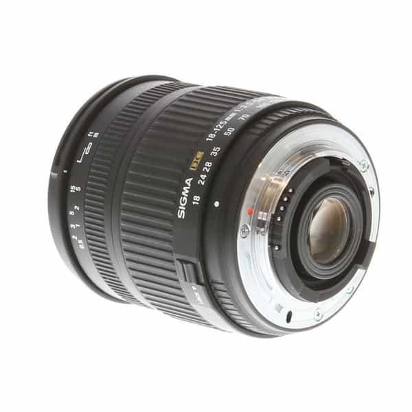 Objectif Sigma 18-125 Mm F/3.5-5.6 Dc Sony A Standard F/3.5-5.6