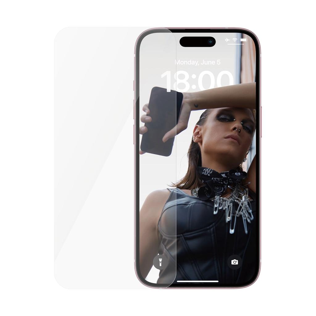 Écran De Protection Iphone 15 - Verre Trempé - Transparent