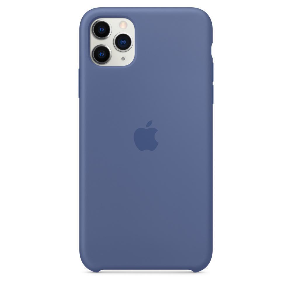 Silikoncase für das Apple iPhone 11 Pro Max - Linen Blue