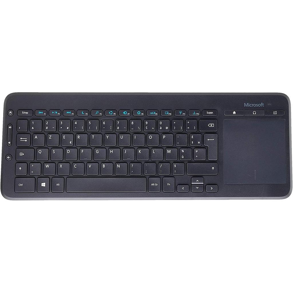 Clavier Microsoft Azerty Français Sans-Fil All-In-One Media N9Z-00007