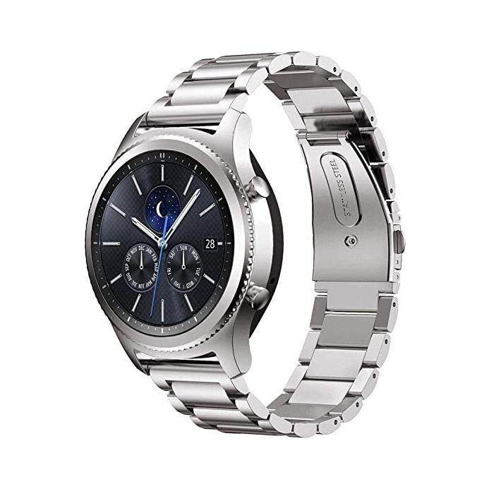 Samsung Smart Watch Galaxy Gear S3 Classic HR GPS Silver Back Market