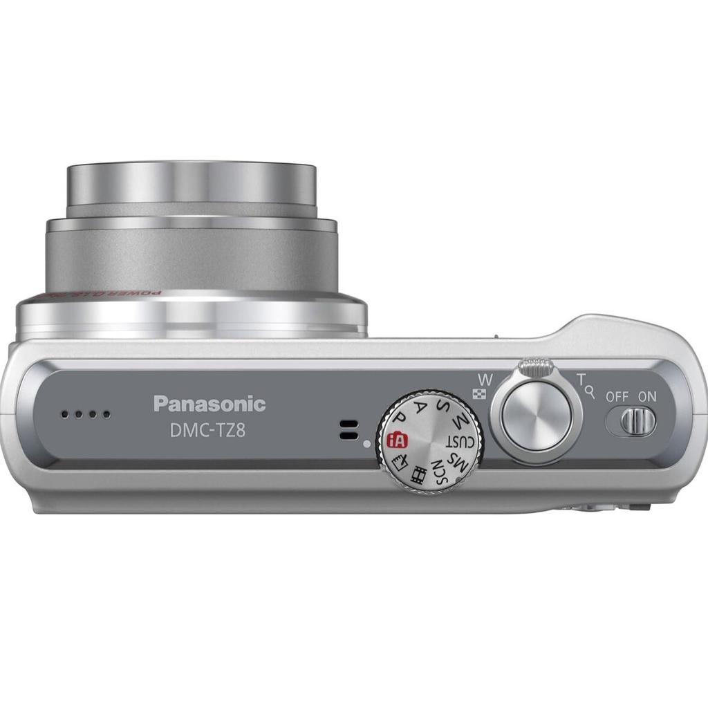 Compact -Panasonic Lumix Dmc-Tz10 - Argent + Panasonic Leica Dc Vario-Elmarit 25-300Mm F/3.3-4.9 Asph Power Ois