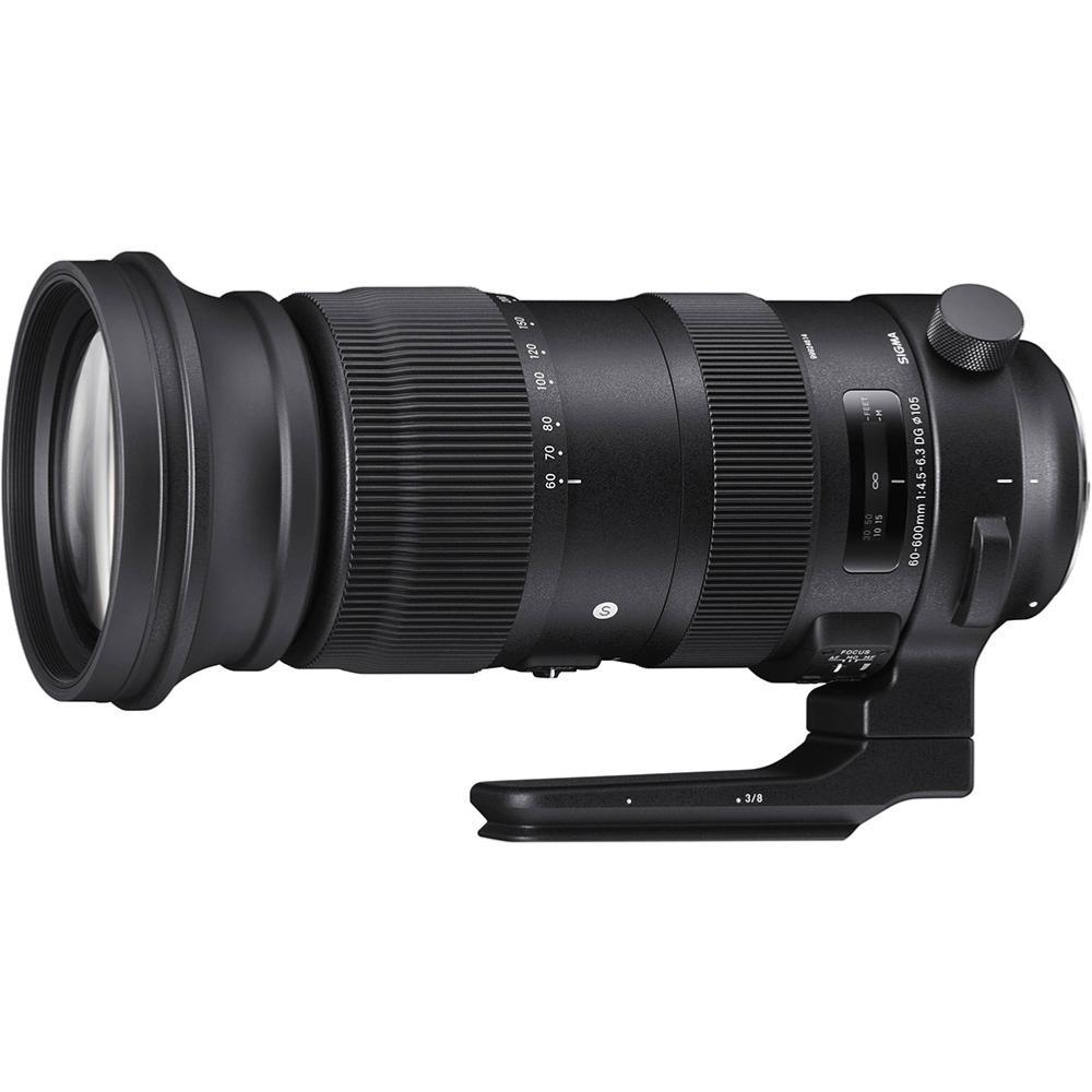 Objectif Sigma For Canon 60-600Mm F/4.5-6.3 Dg Os Hsm Sports Ef 60-600Mm F/4.5-6.3