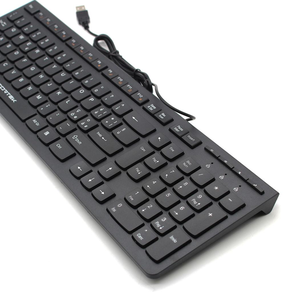 Clavier Cortek Qwerty Italien Kbchon + Most3N Kit Mouse And Keyboard