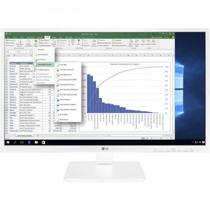Acheter Écran 23"" LCD FHD LG 24BK550Y-W Reconditionné - 105,99 € Écran 23"" LCD FHD LG 24BK550Y-W Reconditionné - LG reconditionné disponible sur Backmarket