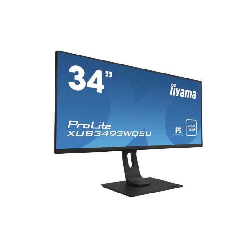 Écran 34" LCD Uw-Qhd Iiyama Prolite Xub3493Wqsu-B1