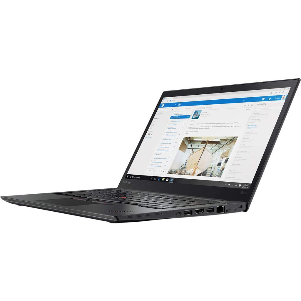 Lenovo Thinkpad T470S 14" Core I7 2.8 Ghz - Ssd 512 Go - 16 Go Qwerty - Anglais