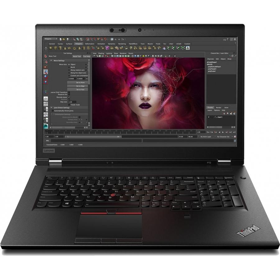 Lenovo ThinkPad P72 17" (2020) - Xeon E-2186M - 64GB - SSD 1 tb + HDD 2 tb QWERTY - Σουηδικό