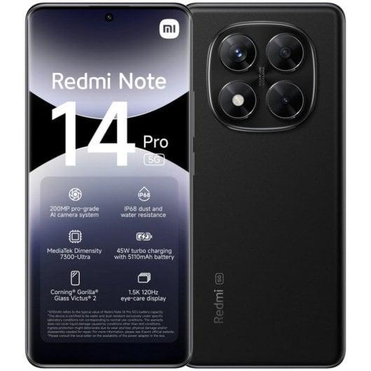Xiaomi Redmi Note 14 Pro 5G 512 Go - Noir - Débloqué Reconditionné - Xiaomi reconditionné disponible sur Backmarket