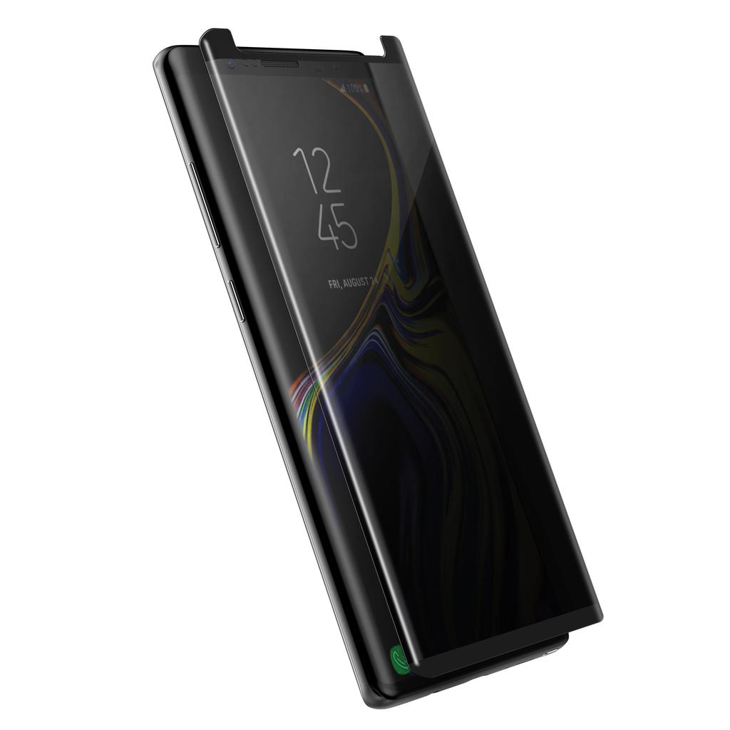 XBASE Samsung Note 9 protective screen - Tempered glass - Black