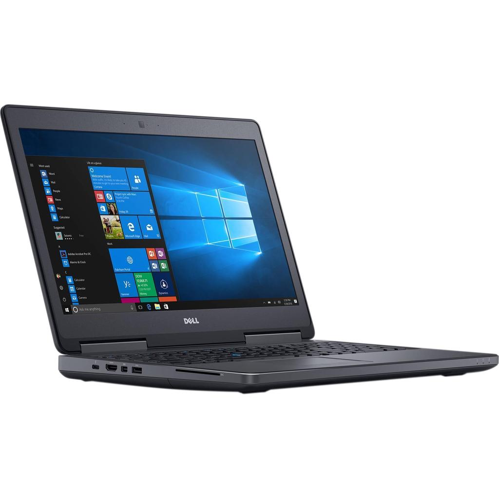 Dell Precision 7520 15" Xeon E3 2.9 Ghz - SSD 256 Go - 32 Go Qwerty - Anglais