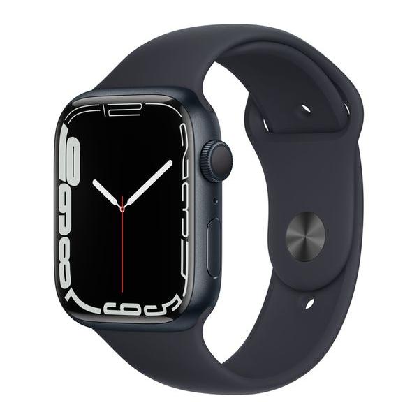 Apple Watch () GPS 45 mm - Aluminium Midnight - Sport band Midnight