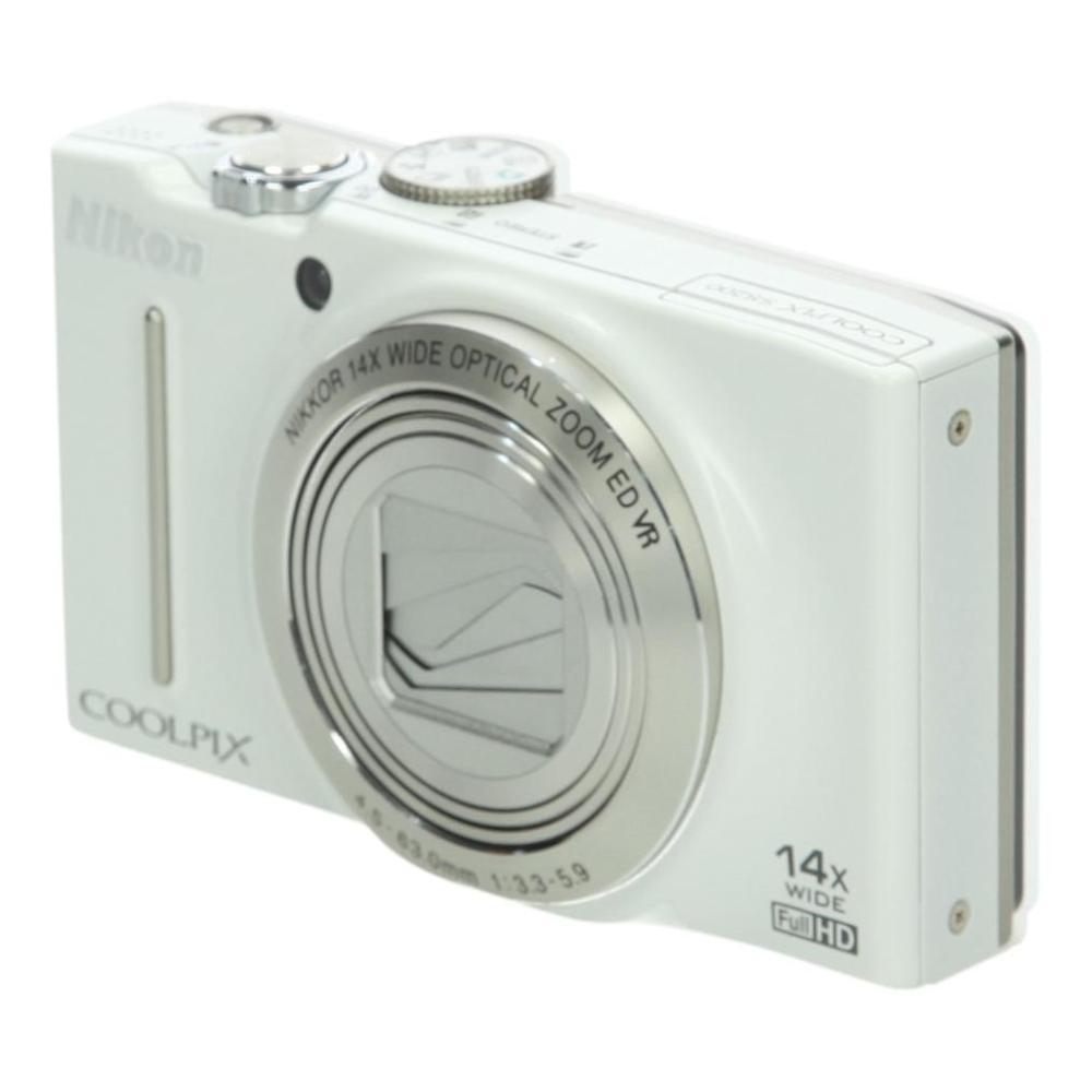 Nikon Coolpix S8200 - White + Nikon Nikkor 14x Wide Optical Zoom