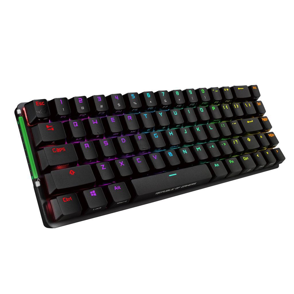Clavier Rog Azerty Français Sans-Fil Rétroéclairé Falchion M601