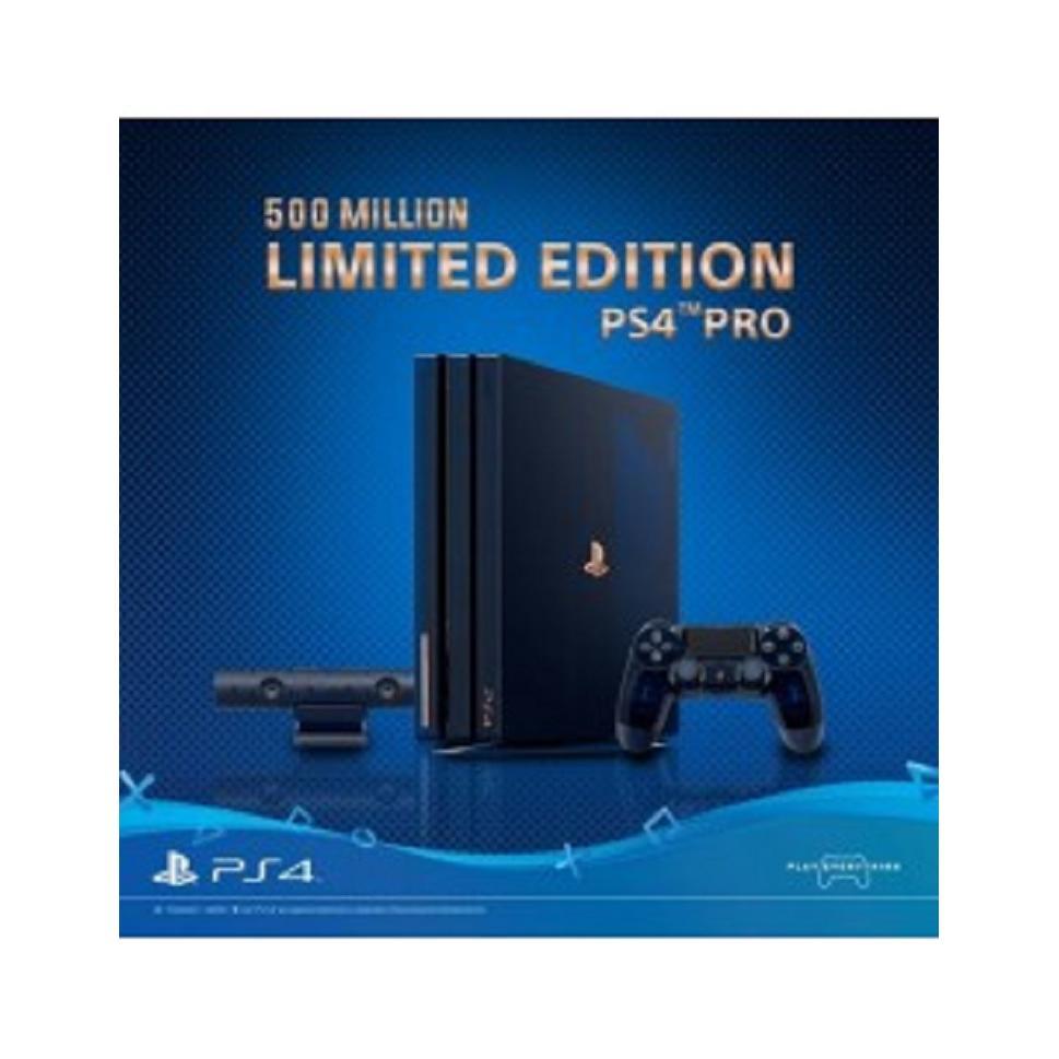 Sony PlayStation 4 Pro 500 Million Limited Edition Bundle 2 To Dark Blue Console | Achetez sur
