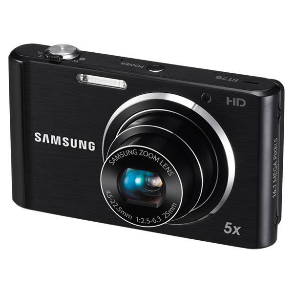 Compact ST76 - Noir + Samsung Samsung Zoom Lens 4,5-22,5mm f/2.5-6.3 f/2.5-6.3