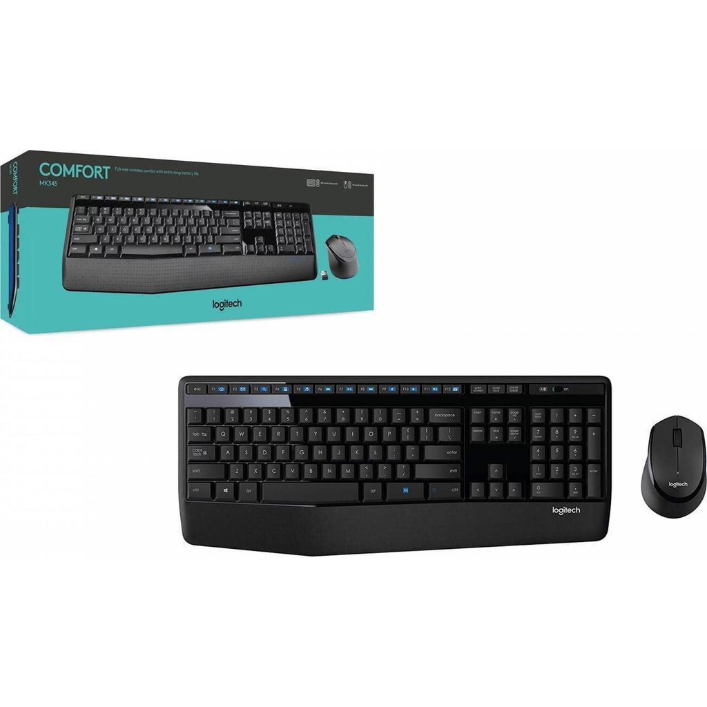 Logitech Kw Logitech Keyboard QWERTY Wireless MK345 | Back Market