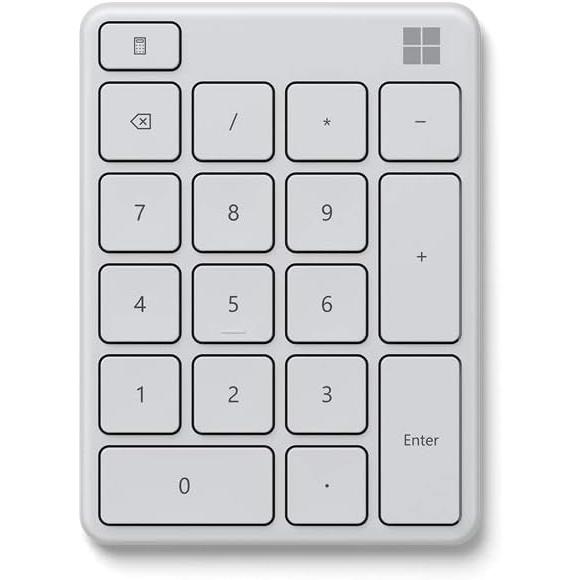 Clavier Microsoft Qwerty Sans-Fil Number Pad 1869