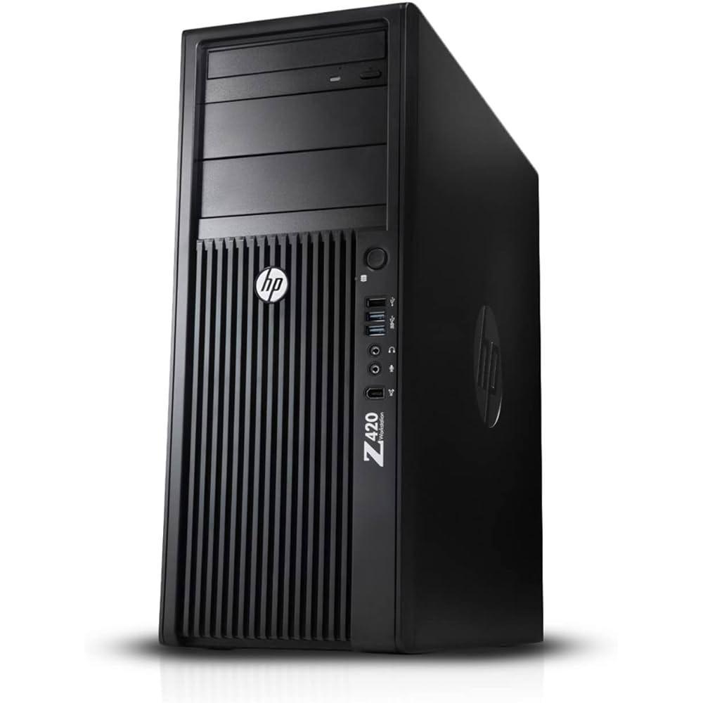 HP Workstation Z420 Tower Xeon E5 3.7 Ghz - SSD 1 To Ram 16 Go