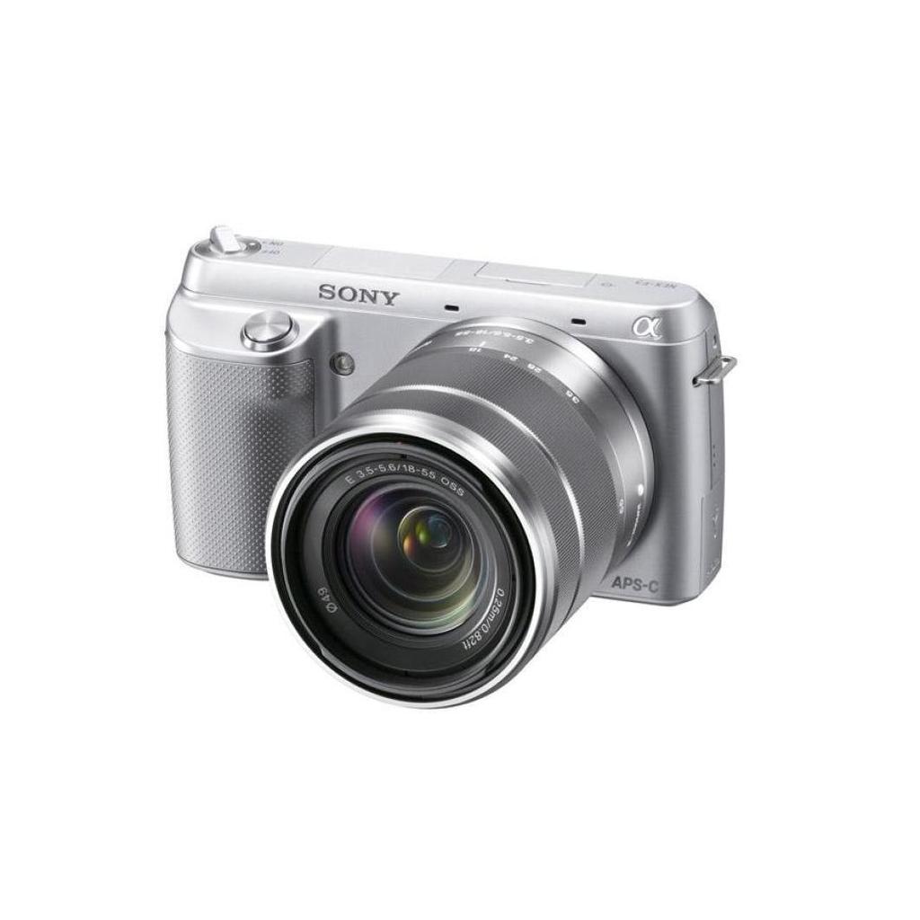 Alpha Nex-F3 - Argent + Sony E 18-55Mm F/3.5-5.6 Oss F/3.5-5.6