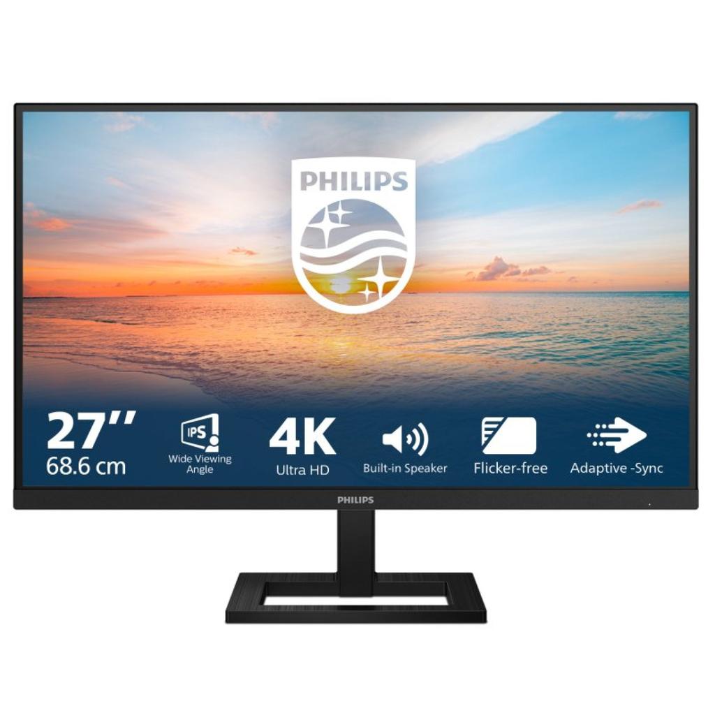 Écran 27" Led 4K UHD Philips 27E1N1800Ae/00-Ras