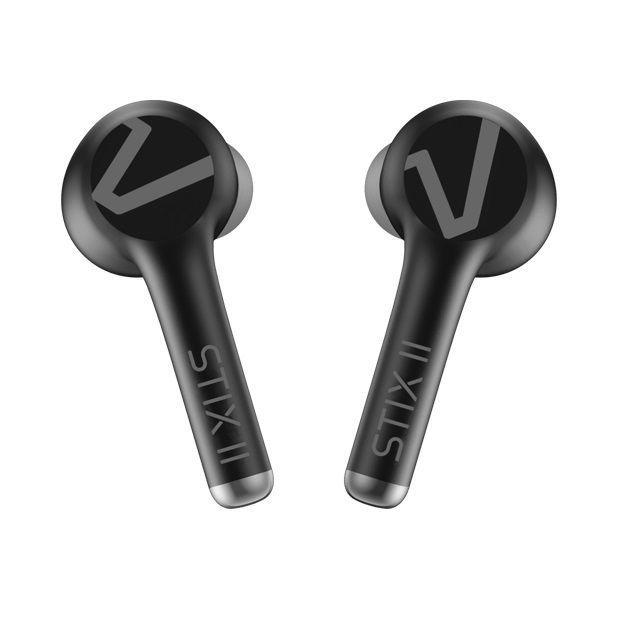 Veho Stix II True Earbud Noise-Cancelling Bluetooth Earphones - Black