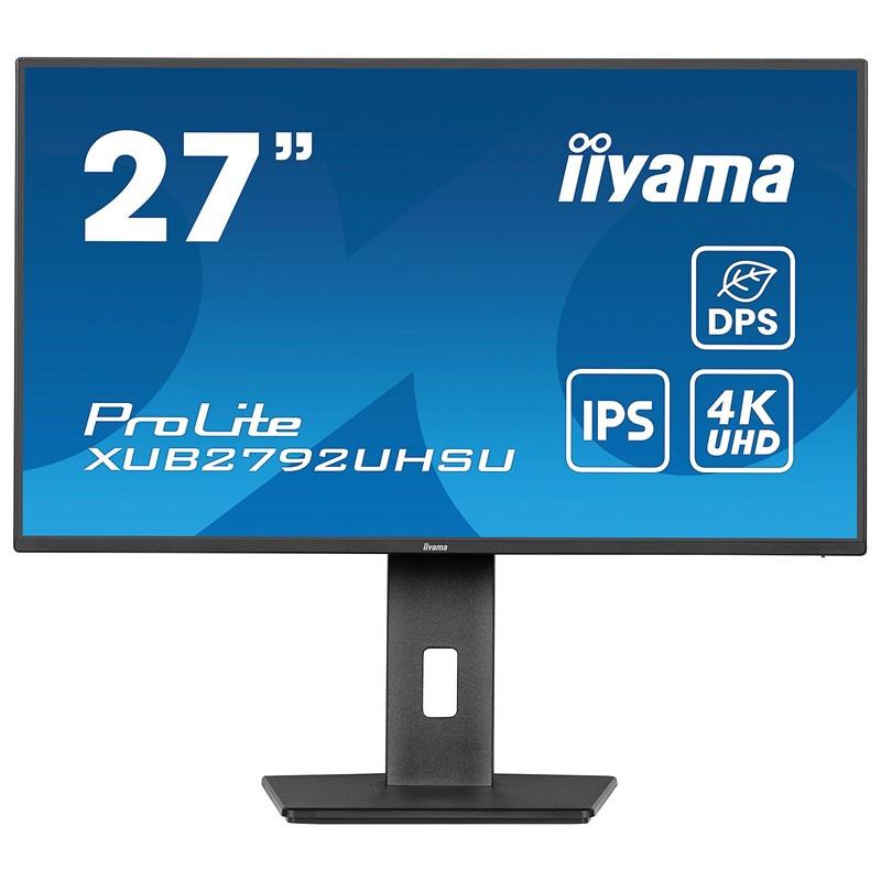 Écran 27" Led 4K UHD Iiyama Xub2792Uhsu-B1