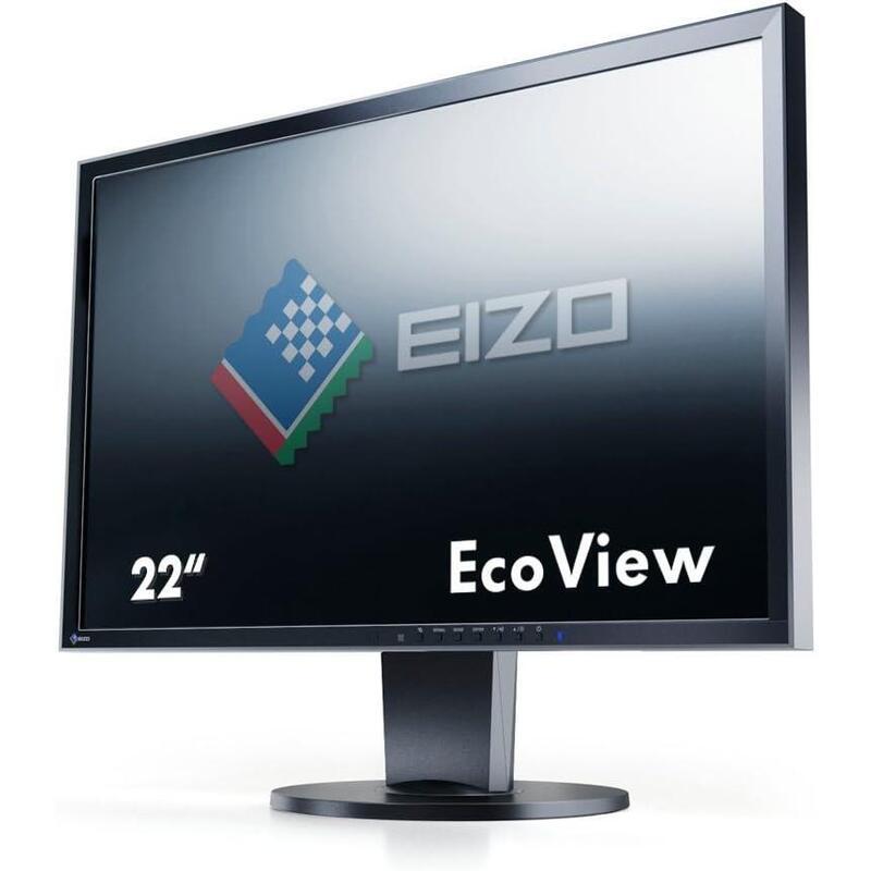 Écran 22" Led Monitor 22" Led Fhd Eizo Ev2216W Dvi-D Vga