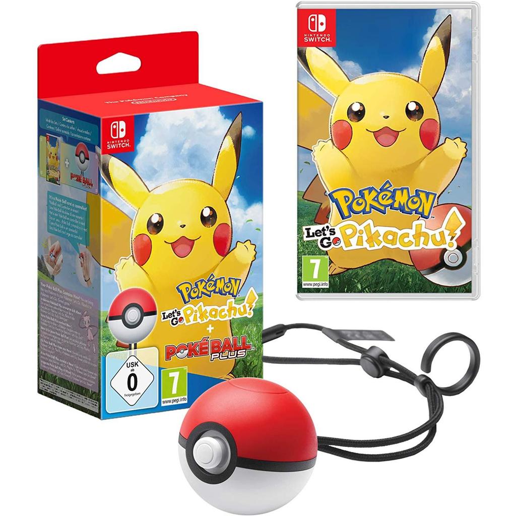 Pokémon Let's Go! Pikachu! + Poké Ball Plus Nintendo Switch Back Market