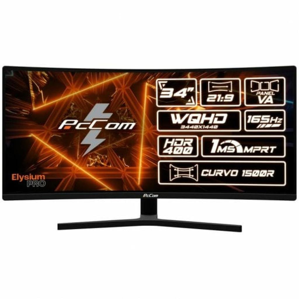 Écran 34" Led Pccom Elysium Pro