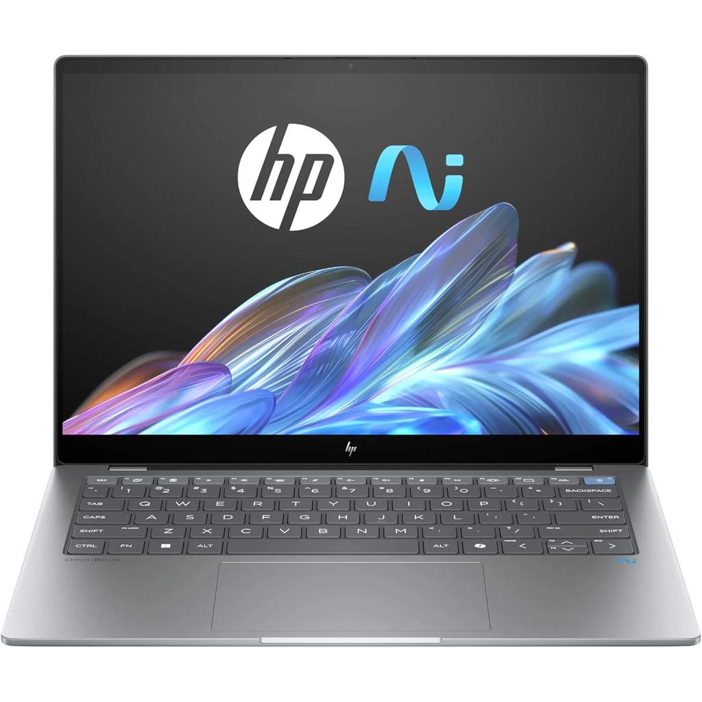 HP Omnibook X 14 14" Snapdragon 3.4 Ghz - SSD 1 To - 16 Go Qwerty - Espagnol