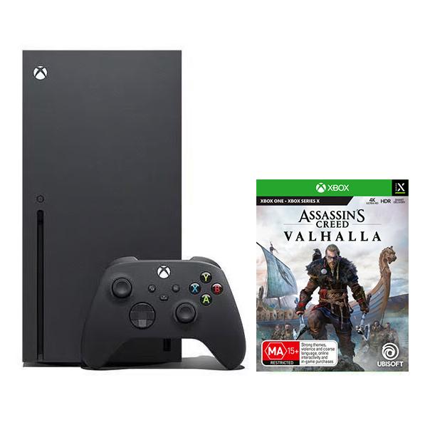 MICROSOFT Xbox Series X 1000GB - Noir + Assassin's Creed Valhalla