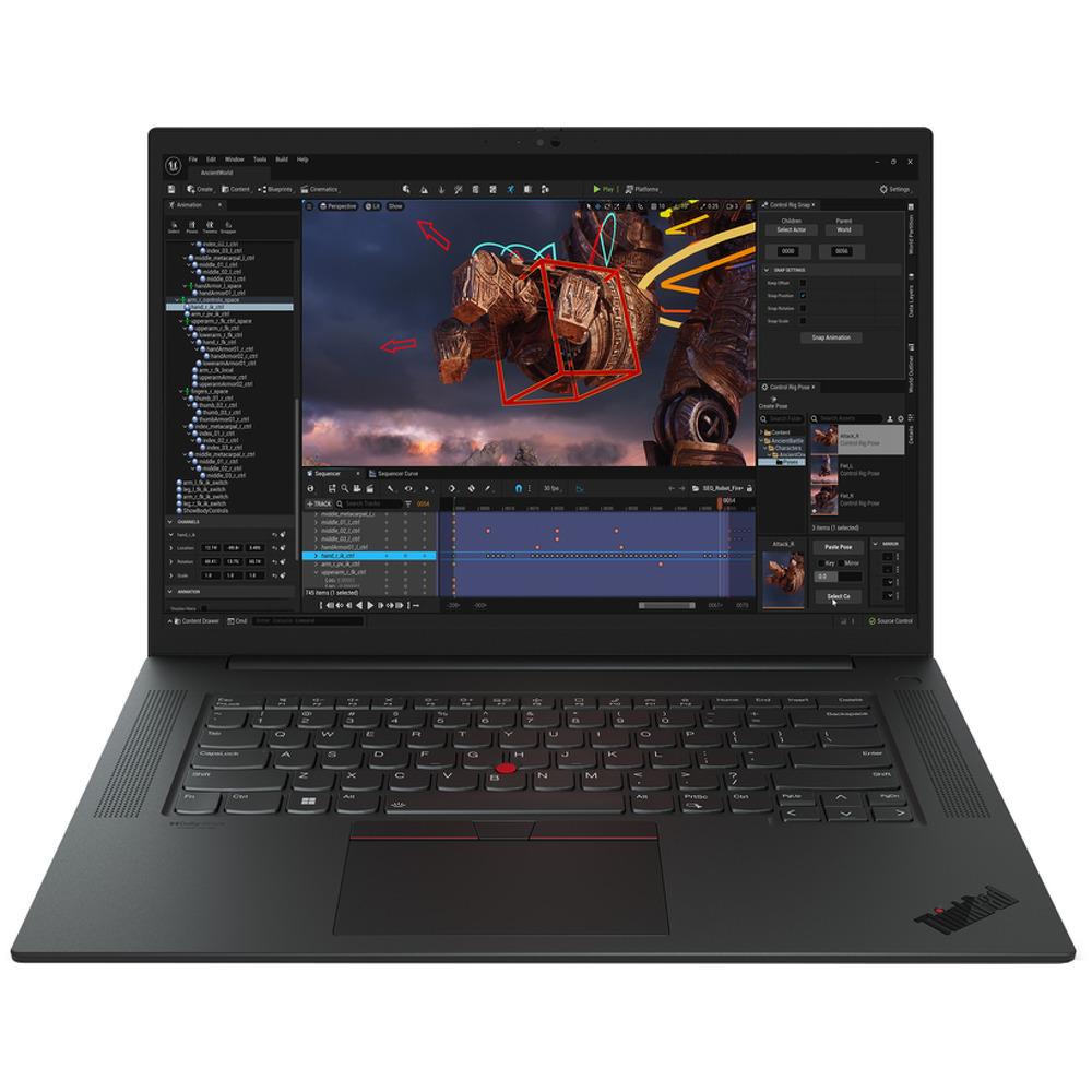 Lenovo Thinkpad P1 G6 16" Core i9 2.1 Ghz - SSD 2 To - 32 Go Qwerty - Italien
