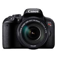 Reflex - Canon EOS Rebel T7I - Noir + Objectif Canon Ef-S 18-55Mm F/3.5-5.6 Is II