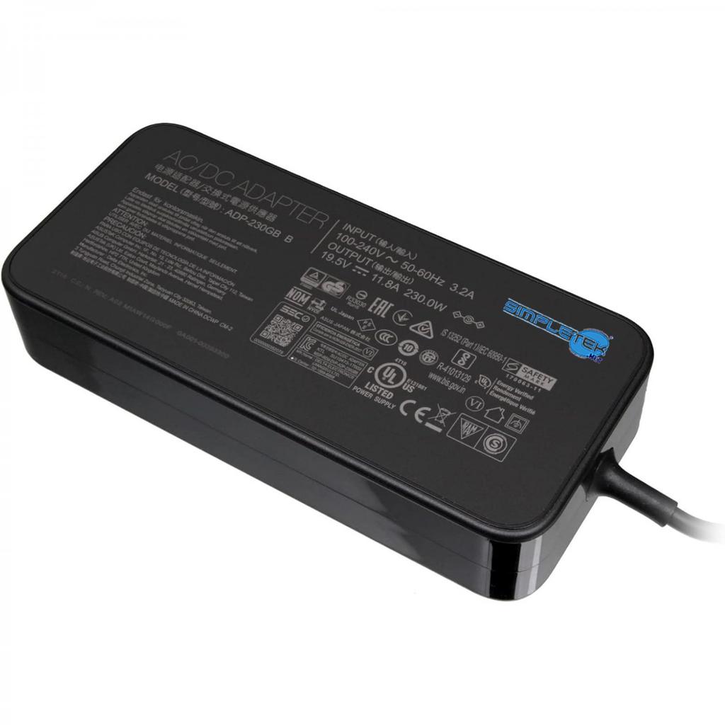 Câble Simpletek Power Charger 230W 19.5V 11.8A 6.0 X 3.7 Mm