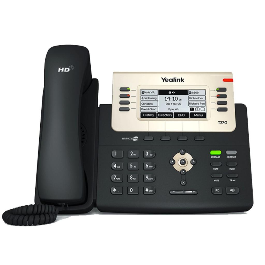Téléphone Fixe Yealink Professional Gigabit Ip Telephone - 6 Account Sip