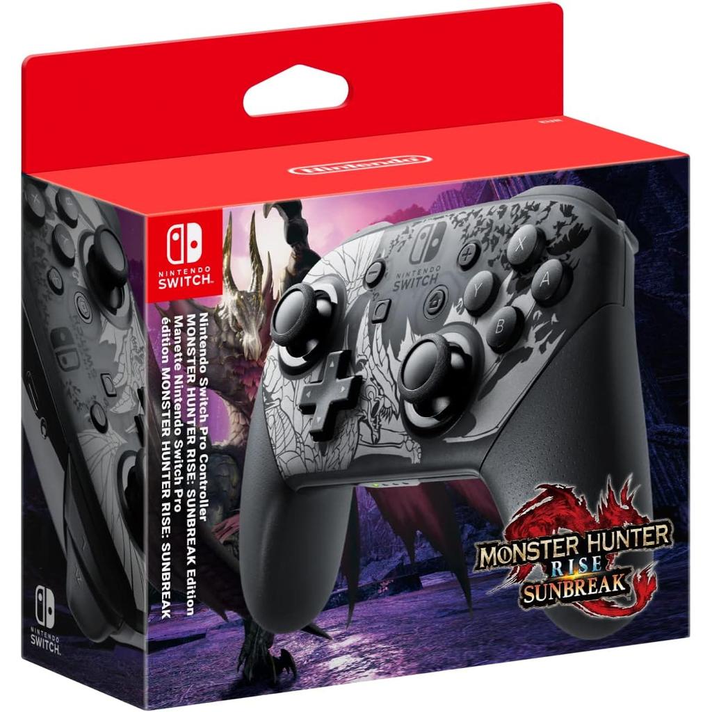 Manette Nintendo Switch Nintendo Switch Pro Edition Monster Hunter Rise Sunbreak