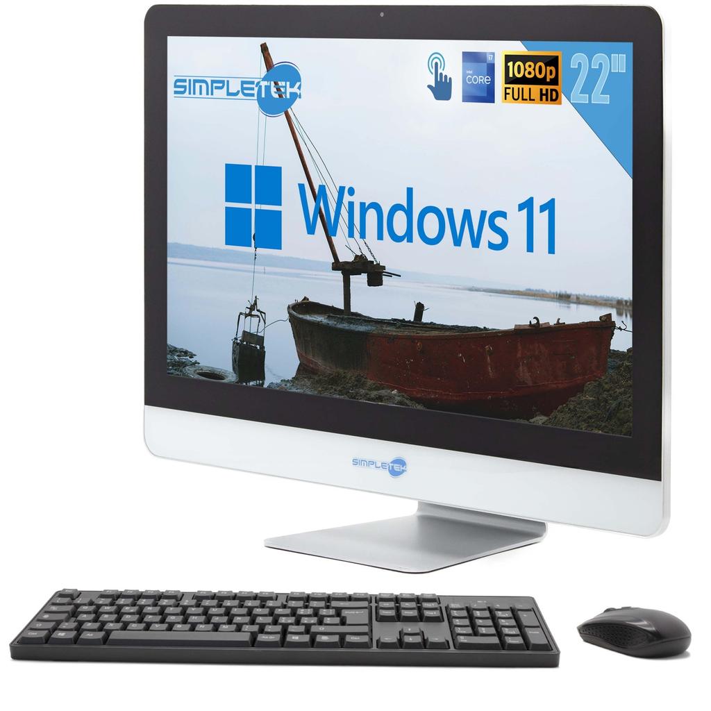 Simpletek Aio 22" 22" Core I7 2.8 Ghz - Ssd 128 Gb - 8Gb Qwerty - Italien