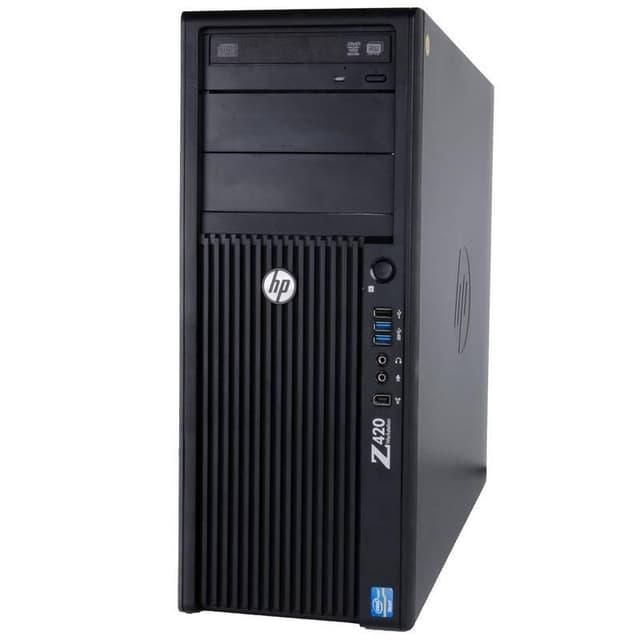 Hp Z420 Workstation Xeon E5 3.1 Ghz - Ssd 128 Go + Hdd 500 Go Ram 16 Go