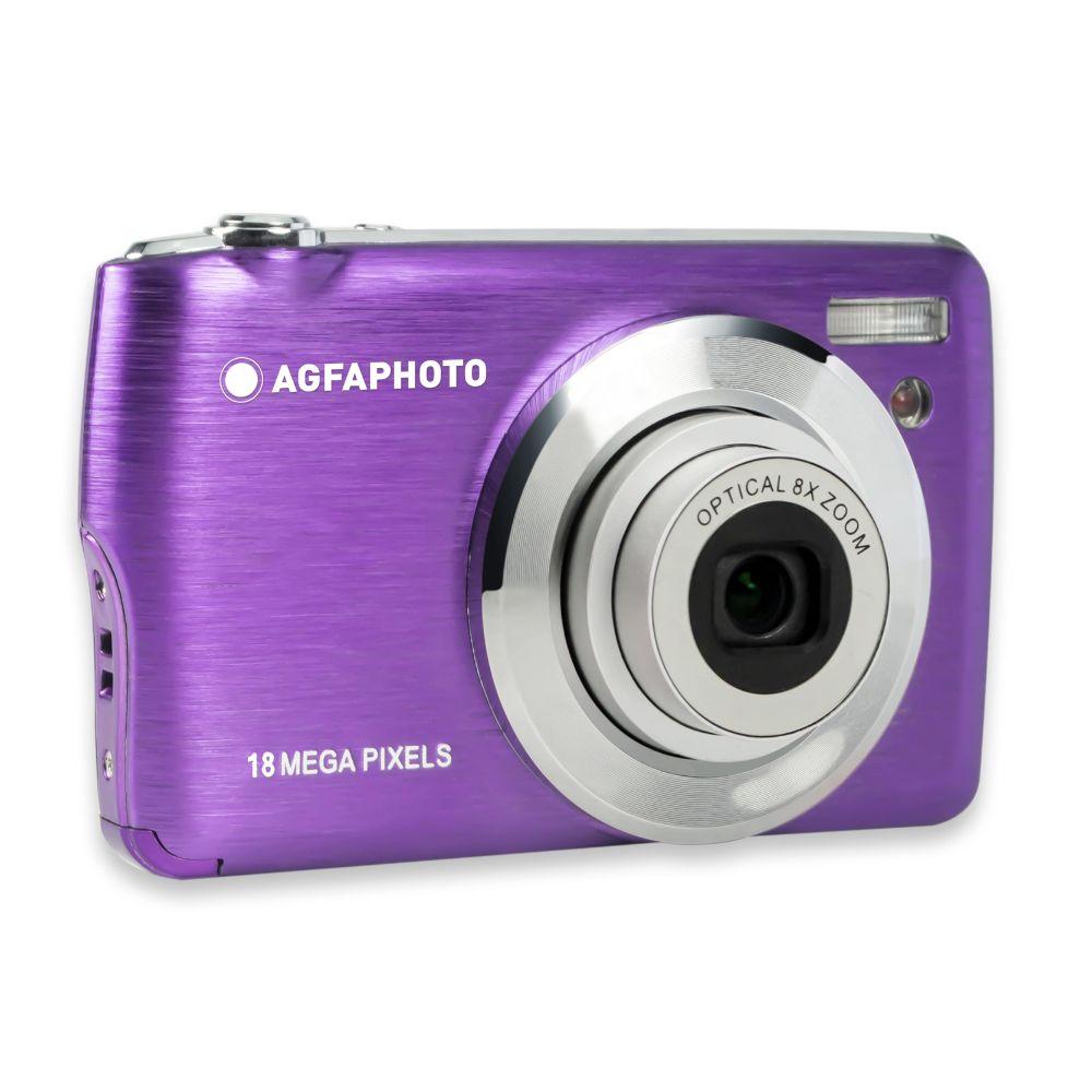 Compact - Agfaphoto Realishot Dc8200 - Violet + Objectif Agfaphoto Zoom Digital 8X