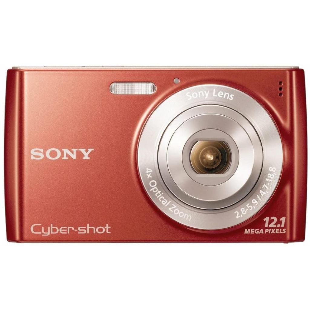 Compact Cyber-Shot Dsc-W510 - Rouge + Sony 4X Optical Zoom Lens F/2.8-5.9