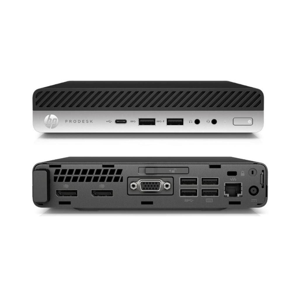 HP Prodesk 600 G3 Mini Core i5 2.7 Ghz - SSD 256 Go Ram 8 Go