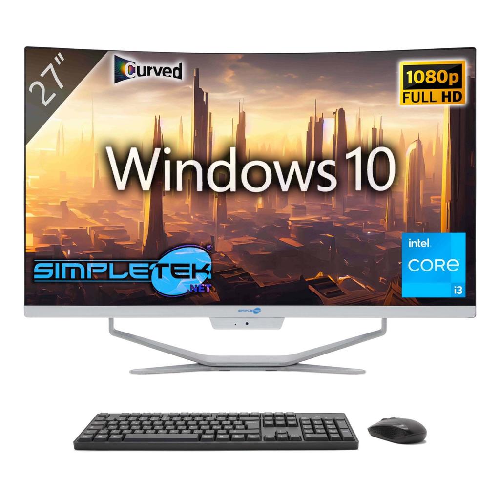 Simpletek D 27" Core I3 2.5 Ghz - Hdd 2 Tb - 16Gb Qwerty - Italien