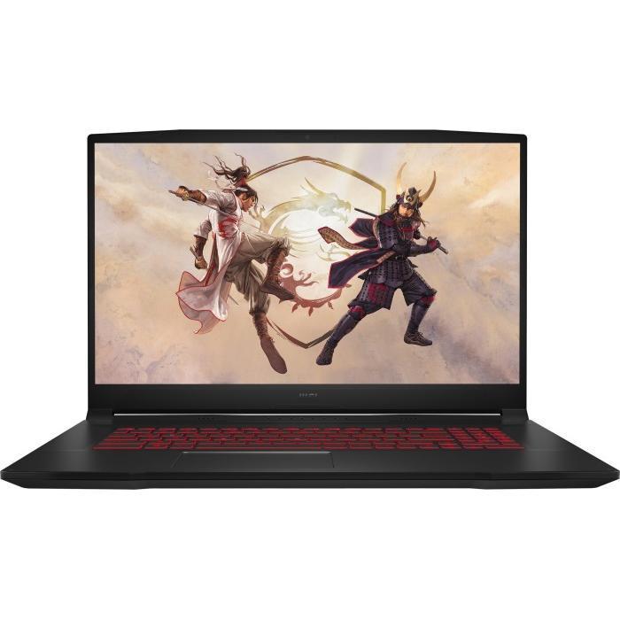 Msi Katana Gf76 12Uc-033Xde 17" Core i5 2 Ghz - SSD 512 Gb - 16 Go - Nvidia Geforce Rtx 3050 Qwertz - Allemand